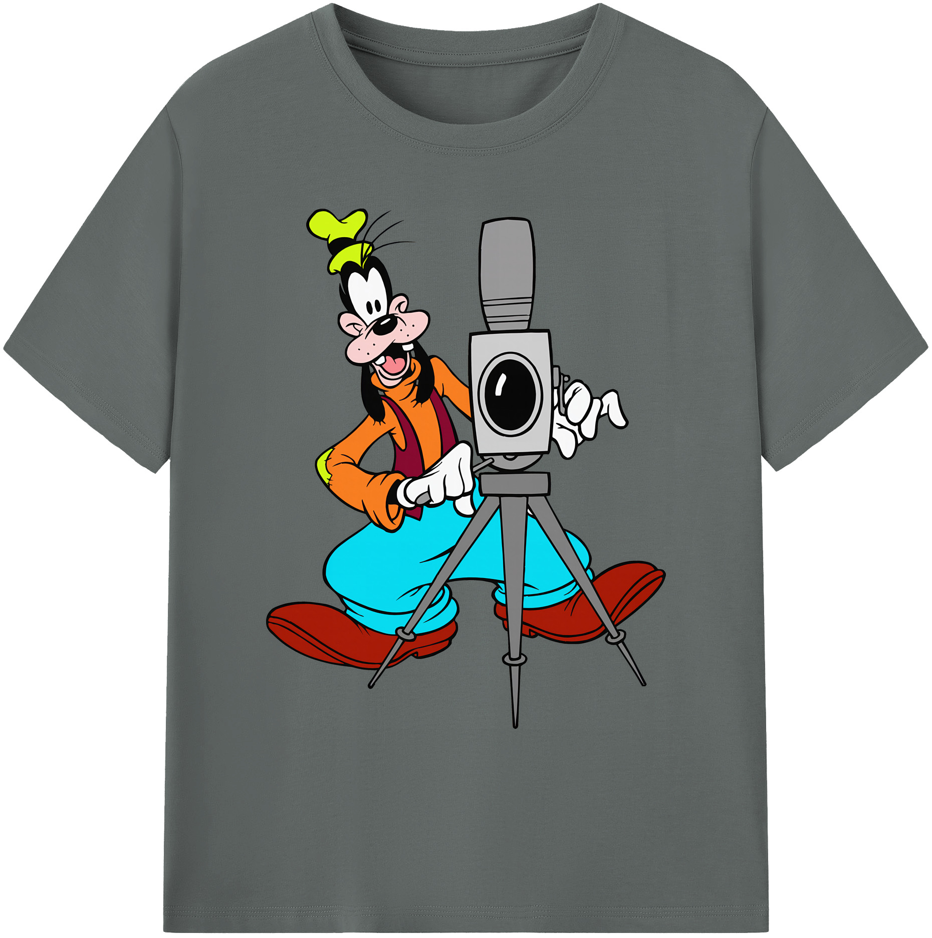ミッキーマウス Mickey Mouse 綿100％ メンズ半袖Tシャツ｜肌触りやわらか＆通気性